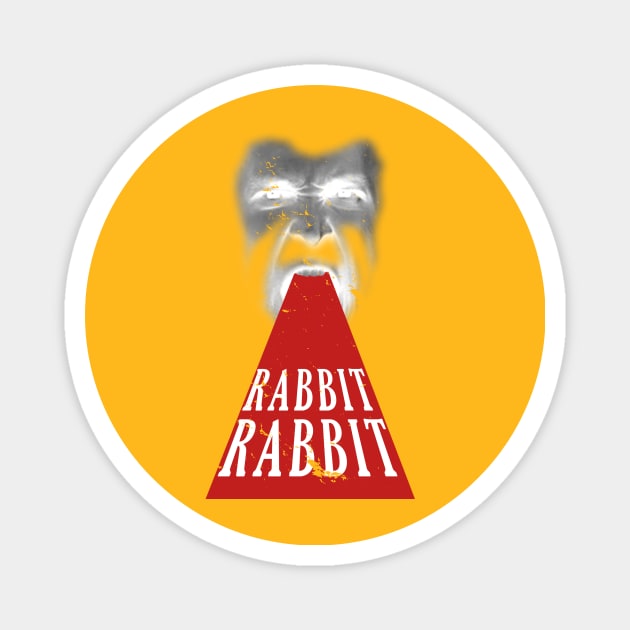 Rabbit Rabbit Magnet by ArtbyMyz